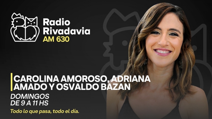Carolina Amoroso se suma a la programación de Radio Rivadavia