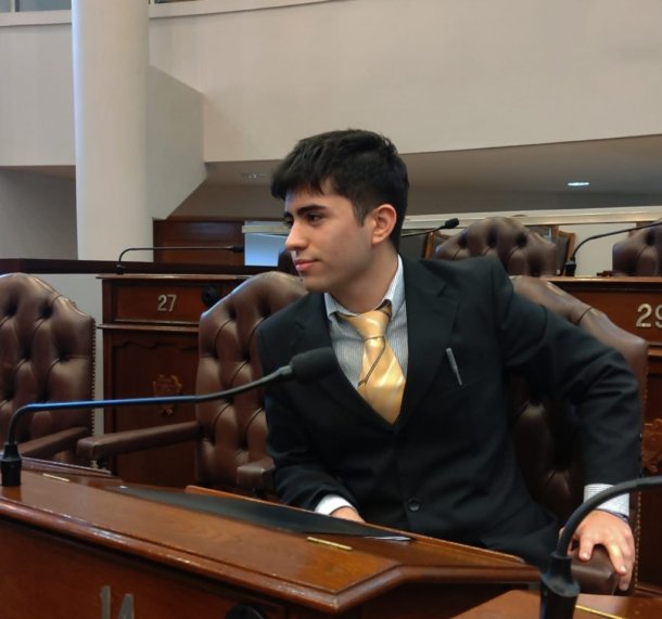 Juan Ignacio, estudiante de Santiago del Estero: "La gente teme expresarse porque puede perder el trabajo"