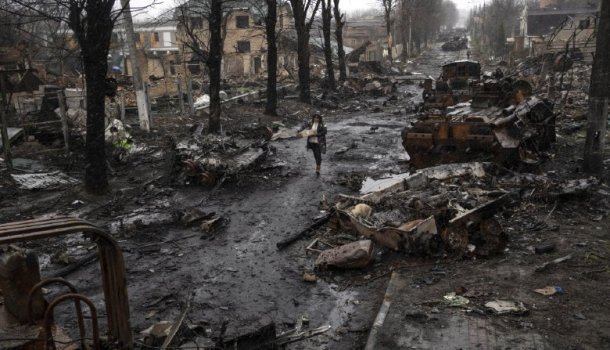 Andrii Ovod: "En Bucha el ejército ruso tenía la orden de matar a todo lo vivo que vieran"