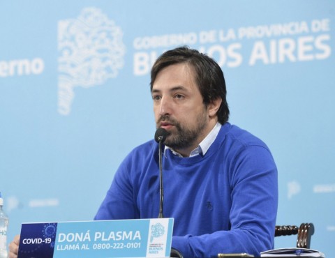 Kreplak celebró el "retroceso de la ola de Covid", pero alertó que el inicio de clases puede ser "un foco de contagio"