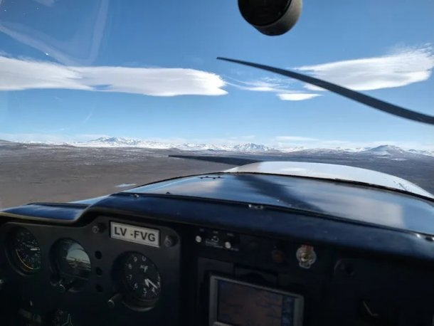 Juan Martín López: "El aeroclub de Zapala tiene 30 socios pero sólo cuatro somos pilotos, por eso la importancia de tener la escuela"