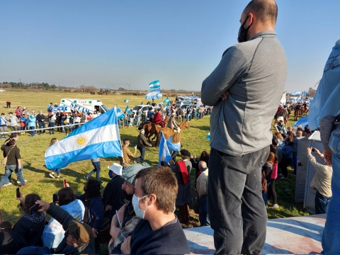 Productor autoconvocado de Cañada de Gómez: “Fue una manifestación de la ciudadanía, no solamente del agro”
