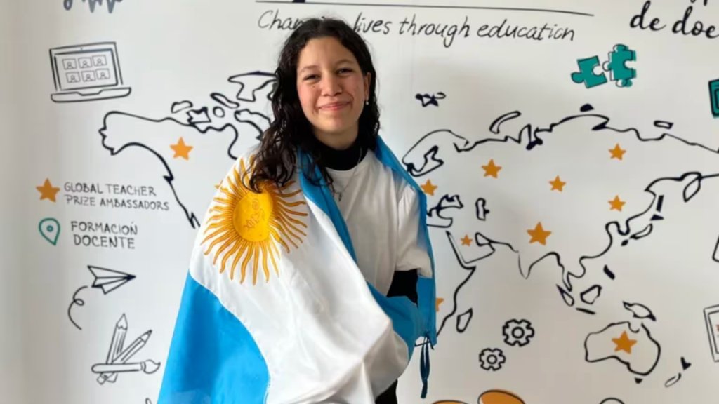 La chica argentina que quedó en el top ten de un premio internacional pide que escuchen a los jóvenes