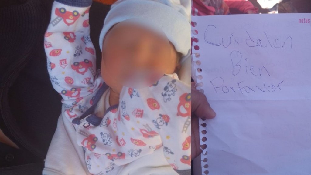 Encontraron un bebé abandonado en una bolsa debajo de un auto en Lomas de Zamora