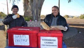 La historia de Alberto y Estela: las tortas fritas que unen a Cipolletti