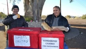 La historia de Alberto y Estela: las tortas fritas que unen a Cipolletti