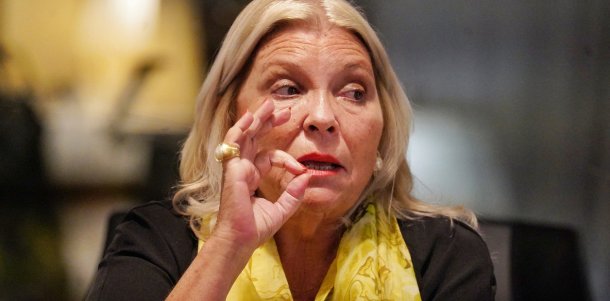 Elisa Carrió: "La renuncia de Lavagna le quita credibilidad al INDEC"