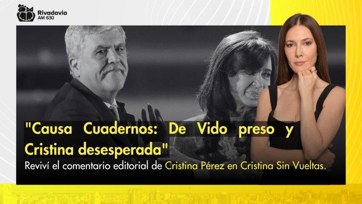 "Causa Cuadernos: De Vido preso y Cristina desesperada"