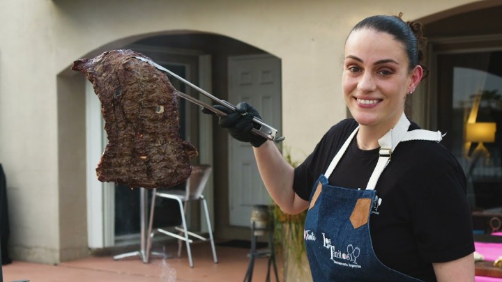 Una parrillera argentina es la Chef del Año en Miami: “Me hizo feliz representar a la Argentina”