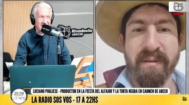 Viajamos a la Fiesta del alfajor y la torta negra en Carmen de Areco junto al productor Luciano Pugliese