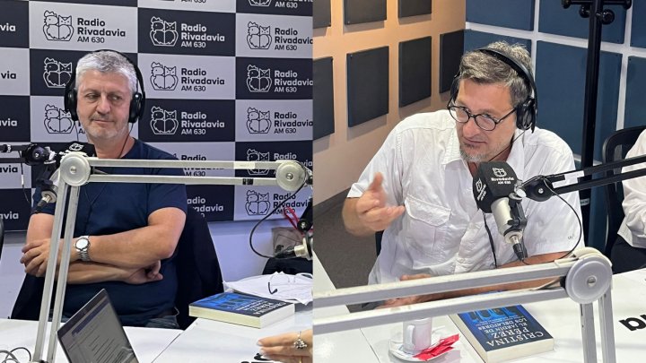 Hernán Lascano y Germán de los Santos hablaron sobre su libro &quot;Rosario&quot;