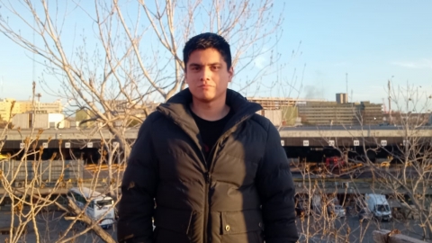 Pese a vivir en la calle, nunca dejó la facultad y está cerca de recibirse de ingeniero industrial